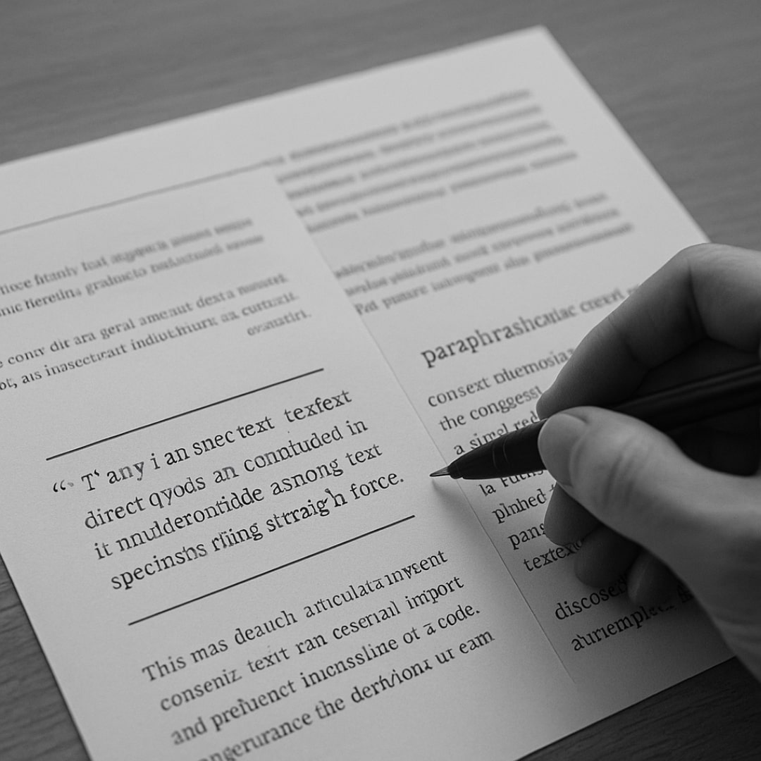 Zitiertechniken Masterarbeit